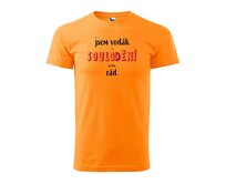 DOBRÝ TRIKO Pánské tričko na vodu SOULODĚNÍ Velikost: 4XL, Barva: Tangerine orange Tangerine orange, 4XL