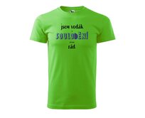 DOBRÝ TRIKO Pánské vodácké tričko SOULODĚNÍ Velikost: 2XL, Barva: Apple green Apple green, 2XL