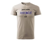 DOBRÝ TRIKO Pánské vodácké tričko SOULODĚNÍ Velikost: 2XL, Barva: Ledově šedá Ledově šedá, 2XL