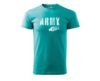 DOBRÝ TRIKO Pánské tričko Army style Velikost: 2XL, Barva: Emerald Emerald, 2XL