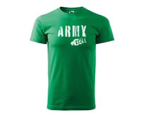 DOBRÝ TRIKO Pánské tričko Army style Velikost: 2XL, Barva: Středně zelená Středně zelená, 2XL