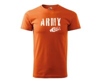 DOBRÝ TRIKO Pánské tričko Army style Velikost: 3XL, Barva: Oranžová Oranžová, 3XL