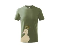 Dětské tričko vlastní motiv Velikost: 110 /4 roky, Barva: Khaki Khaki, 110 /4 roky