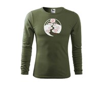 DOBRÝ TRIKO Pánské triko s potiskem Na řece Velikost: XL, Barva: Khaki Khaki, XL