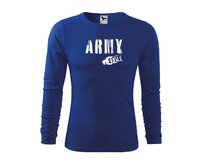 DOBRÝ TRIKO Pánské triko s potiskem Army style Velikost: XL, Barva: Královsky modrá Královsky modrá, XL