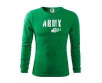 DOBRÝ TRIKO Pánské triko s potiskem Army style Velikost: 2XL, Barva: Středně zelená Středně zelená, 2XL