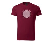 DOBRÝ TRIKO Pánské tričko s potiskem Jdeme na pivo Velikost: 2XL, Barva: Garnet Garnet, 2XL