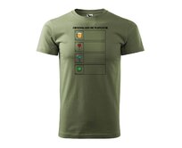 DOBRÝ TRIKO Pánské párty tričko #Dneskabudunaplech Velikost: 2XL, Barva: Khaki Khaki, 2XL