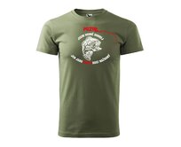 DOBRÝ TRIKO Pánské tričko Hodně dobrej rybář Velikost: 3XL, Barva: Khaki Khaki, 3XL