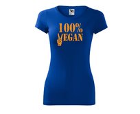 DOBRÝ TRIKO Dámské tričko 100% vegan Velikost: 2XL, Barva: Královsky modrá Královsky modrá, 2XL