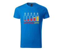 DOBRÝ TRIKO Vtipné pánské tričko Potřebuju PIVO Velikost: 2XL, Barva: Snorkel blue Snorkel blue, 2XL