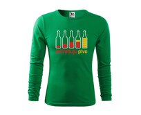 DOBRÝ TRIKO Pánské triko s potiskem Potřebuju PIVO Velikost: 2XL, Barva: Středně zelená Středně zelená, 2XL