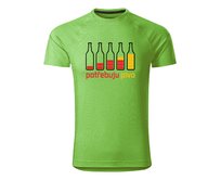 DOBRÝ TRIKO Pánské funkční tričko s potiskem Potřebuju PIVO Velikost: 2XL, Barva: Apple green Apple green, 2XL