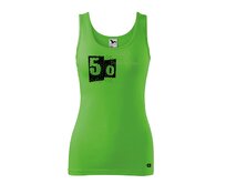 DOBRÝ TRIKO Dámské tílko s potiskem A teď to roztočím 50 Velikost: 2XL, Barva: Apple green Apple green, 2XL