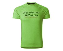 DOBRÝ TRIKO Pánské funkční tričko Báječný den Velikost: 2XL, Barva: Apple green Apple green, 2XL