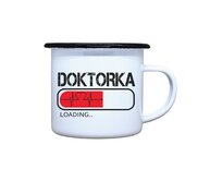 DOBRÝ TRIKO Plecháček s potiskem Doktorka loading Velikost plecháčku: 330 ml