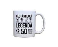 DOBRÝ TRIKO Keramický MAXI hrnek Nestárnoucí legenda 50 let 550 ml