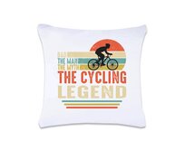 DOBRÝ TRIKO Polštář s potiskem Cycling legend 40 x 40 cm Oboustranný tisk: ANO