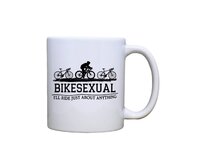 DOBRÝ TRIKO Keramický MAXI hrnek Bikesexual 550 ml Keramika