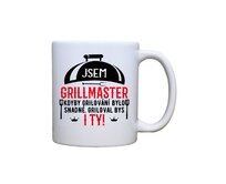 DOBRÝ TRIKO Keramický MAXI hrnek 550 ml Jsem grillmaster Keramika