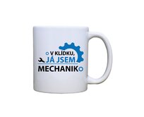 DOBRÝ TRIKO Keramický MAXI hrnek 550 ml Já jsem mechanik Keramika