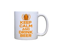 DOBRÝ TRIKO Keramický MAXI hrnek 550 ml Keep calm beer Keramika