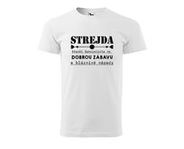 DOBRÝ TRIKO Pánské tričko s potiskem Strejda specialista Velikost: 4XL, Barva: Bílá Bílá, 4XL