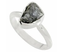 AutorskeSperky.com - Stříbrný prsten s diamantem 3 kt -  S3836 Stříbro