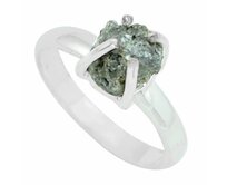 AutorskeSperky.com - Stříbrný prsten s diamantem 3.5 kt -  S3841 Stříbro