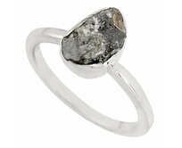 AutorskeSperky.com - Stříbrný prsten s diamantem 3 kt -  S3842 Stříbro