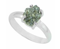 AutorskeSperky.com - Stříbrný prsten s diamantem 3 kt -  S3898 Stříbro