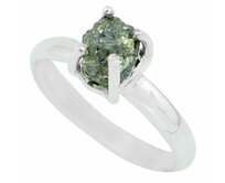 AutorskeSperky.com - Stříbrný prsten s diamantem 3 kt -  S3953 Stříbro