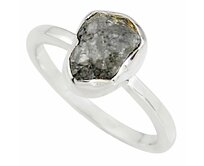 AutorskeSperky.com - Stříbrný prsten s diamantem 3 kt -  S3959 Stříbro