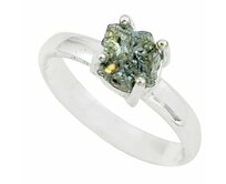 AutorskeSperky.com - Stříbrný prsten s diamantem 3 kt -  S3961 Stříbro