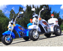 Elektrická policejní motorka pro děti Barva: Bílá Bílá