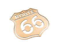 Dřevěná dekorace Route 66