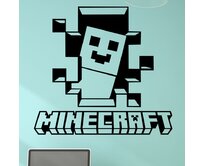 Samolepka Minecraft s úsměvem