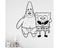 Samolepka SpongeBob a Patrick