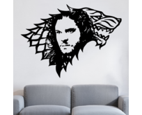 Samolepka Hra o trůny Jon Snow