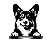 Samolepka pes Welsh Corgi Pembroke