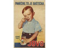 Plechová retro cedule / plakát - JOVO Provedení:: Papírový obraz v rámu A4