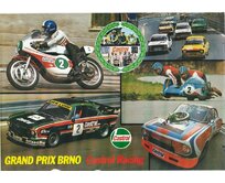 Plechová retro cedule / plakát  - Grand Prix Castrol Racing Provedení:: Plechová cedule A5 cca 20 x 15 cm