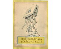 Plechová retro cedule / plakát -  Československá tabáková režie Provedení:: Plechová cedule A5 cca 20 x 15 cm