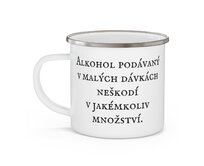 Alkohol podávaný...