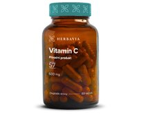 Vitamín C  přírodní produkt - 60 kapslí / Herbavia.cz