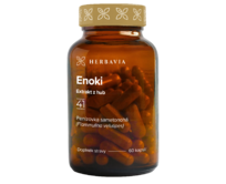 Enoki extrakt z hub- 60 kapslí / Herbavia.cz