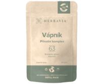 Vápník REFILL PACK přírodní produkt - 60 kapslí / Herbavia.cz