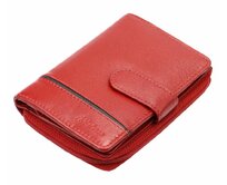 Dámská peněženka kožená matná Albatross AUK3345 - červená