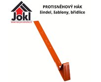 JOKL - Protisněhový hák A 400 pro šindel, šablony, břidlice