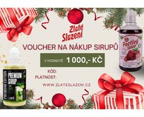 Voucher na nákup sirupů 1000,- Kč